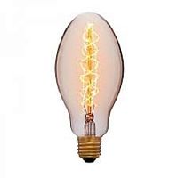 Лампа накаливания Ретро Sun Lumen Е75 24F5 40Вт 220В E27 золотая картинка 